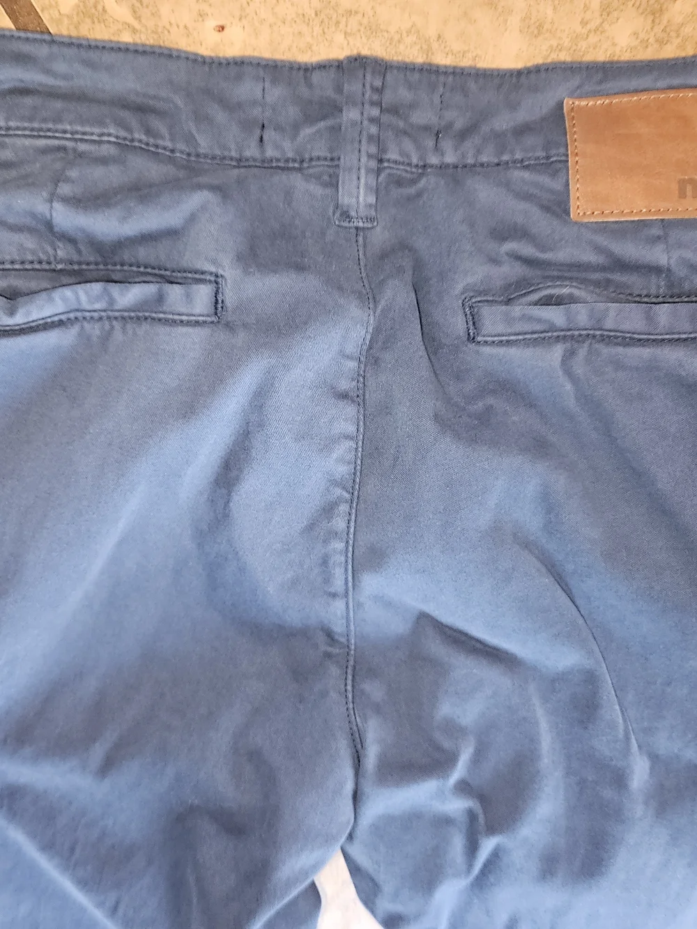 Mavi Blue Cotton Chino Pants 33x30